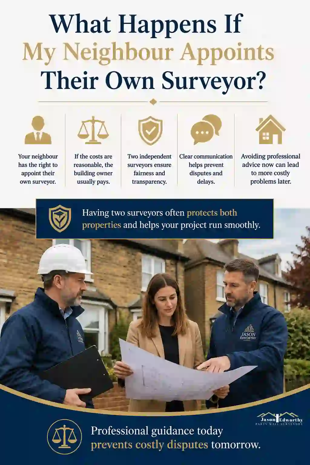 What Happens If My Neighbour Appoints Their Own Surveyor Trowbridge?